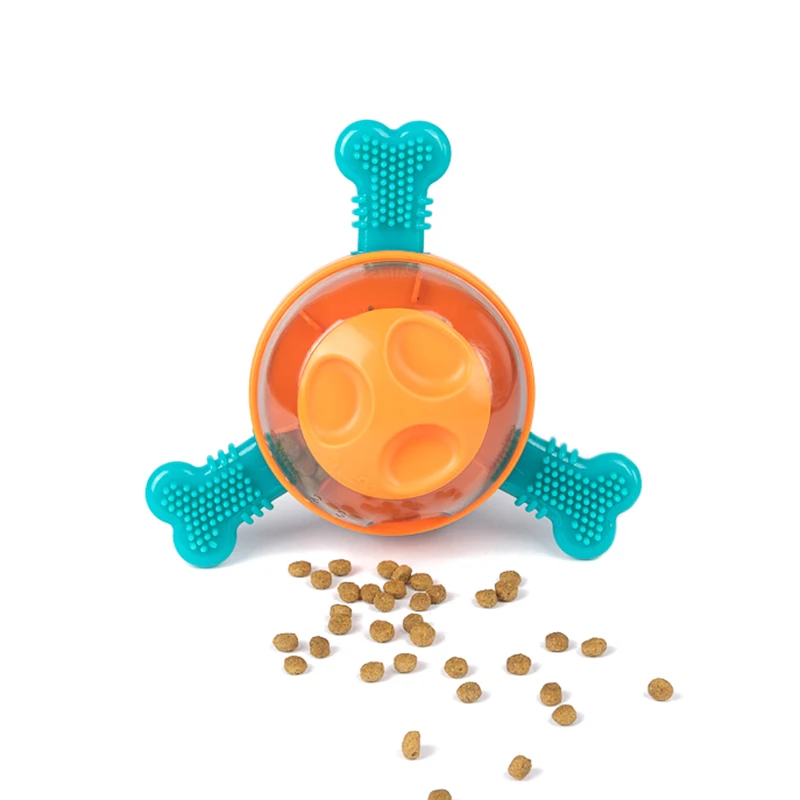 Dog Pet Interactive Toy Exercise Bite Power Abilityand Clean Teeth Coated with Meat Paste Peanut Butter for Pets To Lick