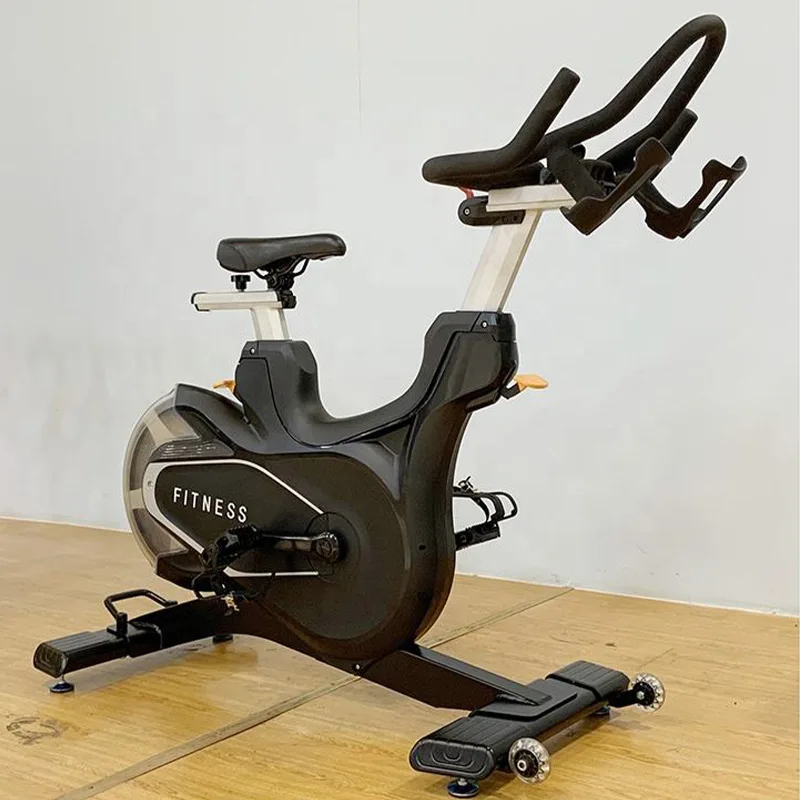 New Arrival Commercial Fitness Magnetic Resistance Sports Equipment Electrical Dynamic Exercise Cycle Spinning Bike For Gym