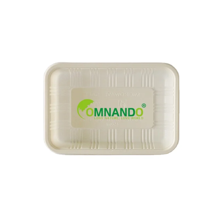 
450ml disposable corn starch lunch box eco friendly tableware biodegradable food packaging boxes 