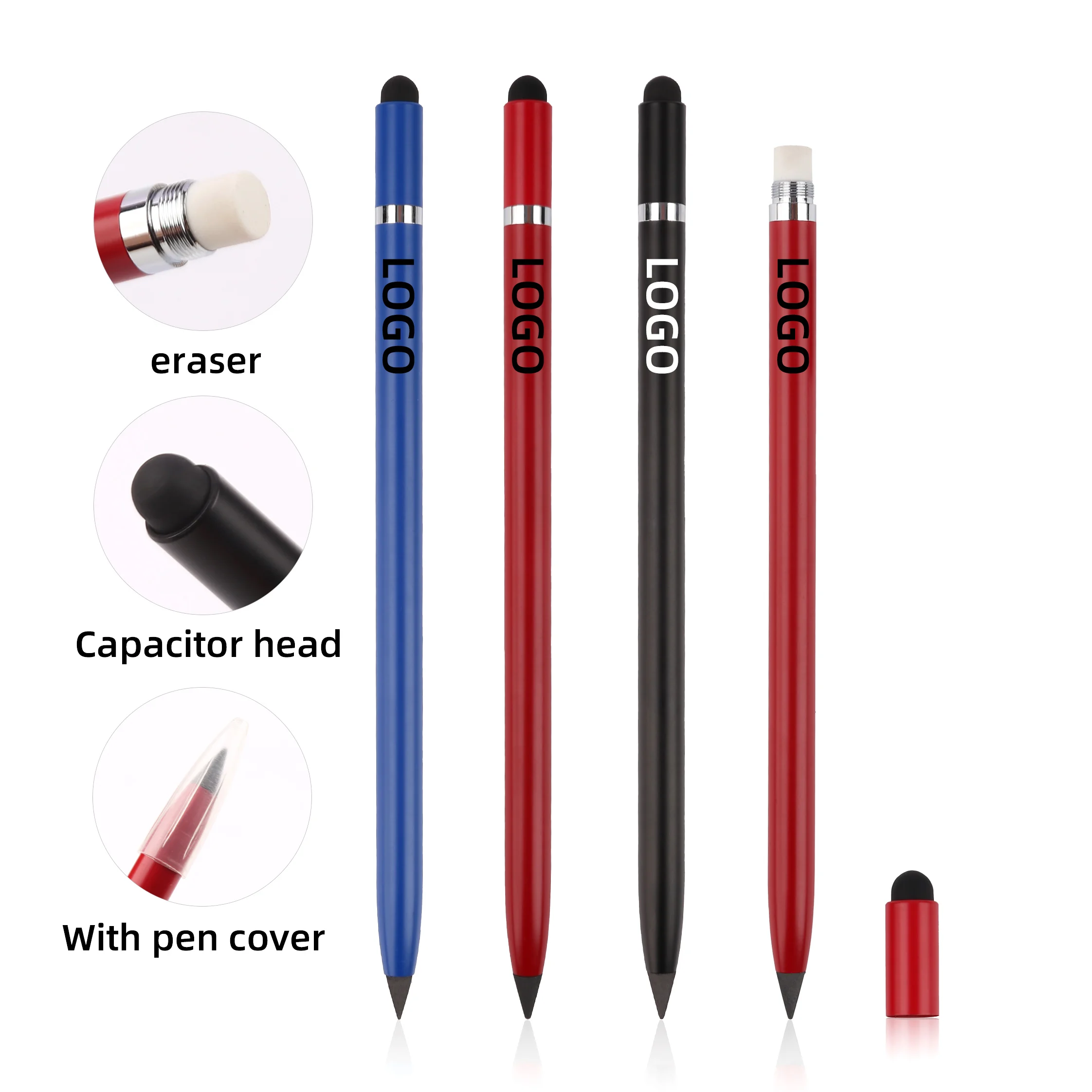 TTX 2 In 1 Active Drawing Infinite Pencil Eternal Pencil Inkless Pen Comfortable Grip Creative for Home