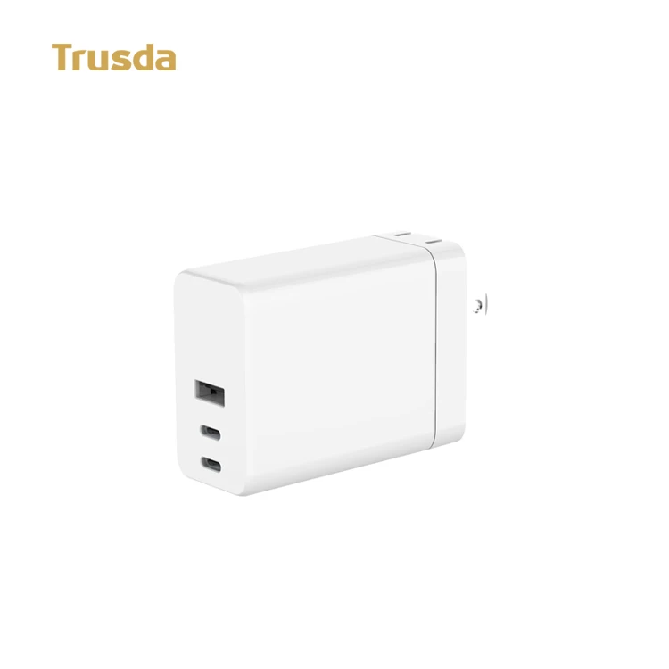  TURSDA S24 лучший мини-размер 120 Вт Зарядное устройство GaN Tech US вилка USB C порты x2 и Быстрая зарядка A порт