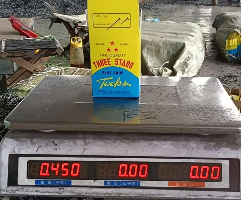 TK-XI001-3/4 крепежных деталей для ногтей черный цвет железа дешевой обуви