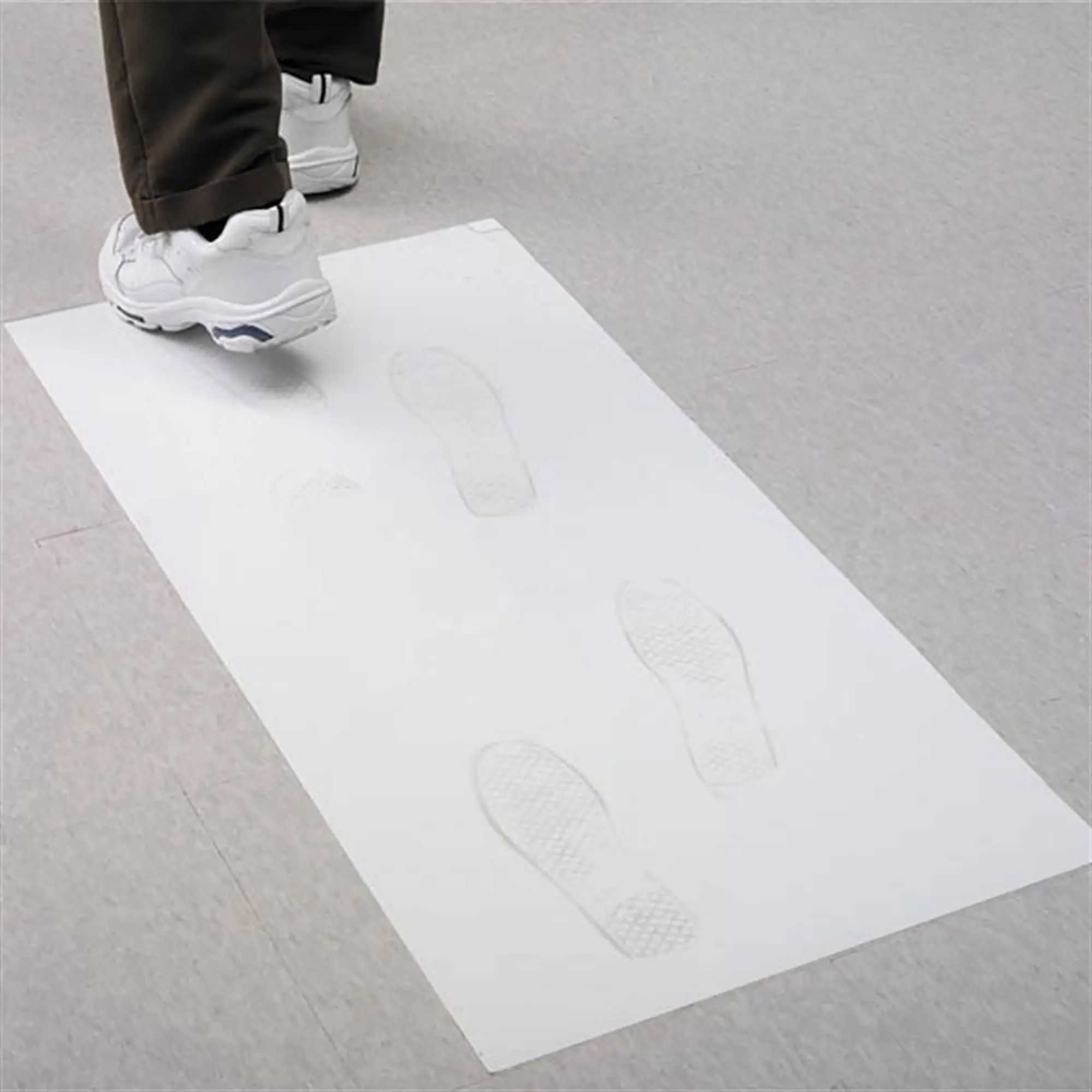 Dust Free Disposable Blue White Grey PE Sticky Floor Mat for Hospital Medical Cleanroom Use