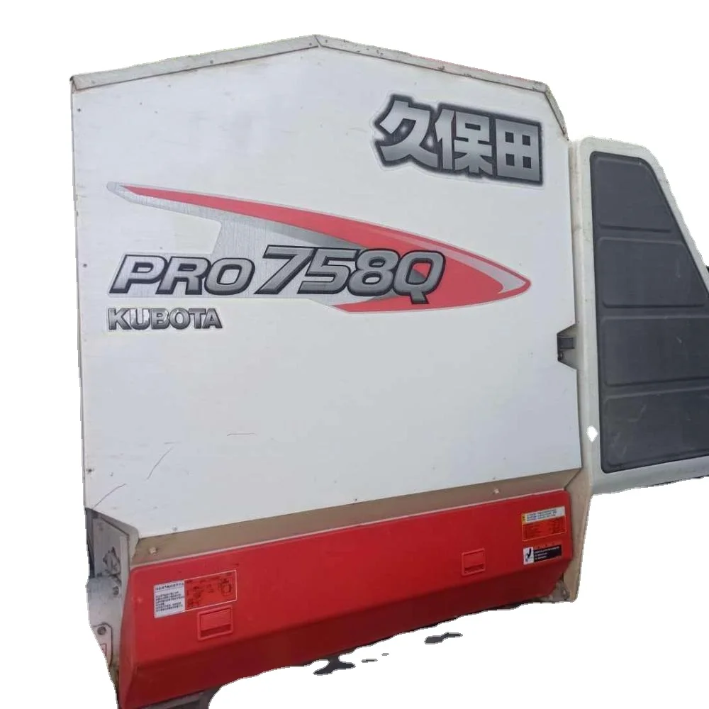 Automatic discharge paddy rice combine harvester / rice wheat harvesting machine