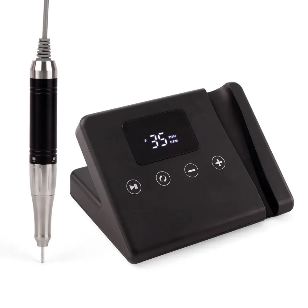 Factory Directly Professional Electric Nail Drill Machine Nail Manufacturing Desktop Machine 35000 Rpm Nail Salon