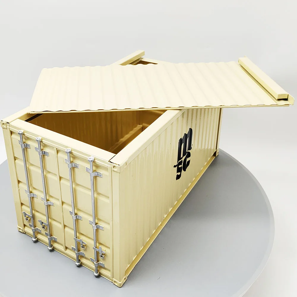 2022 Creative gift box advertising gift logo vintage wrought iron container model storage box