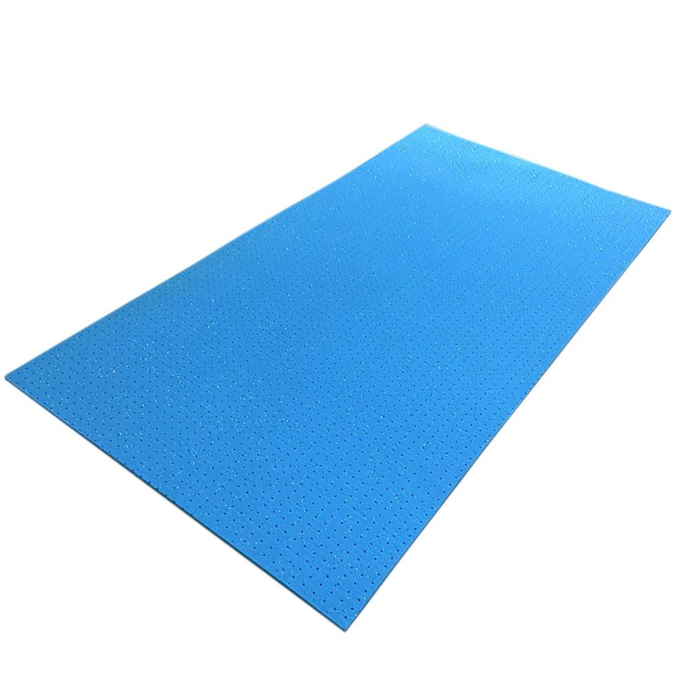 Density 140kg/m3 heat resistant PU sponge Iron Table Board Foam