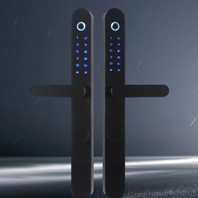 Outdoor Two Sided Combination Waterproof Card Door Locks