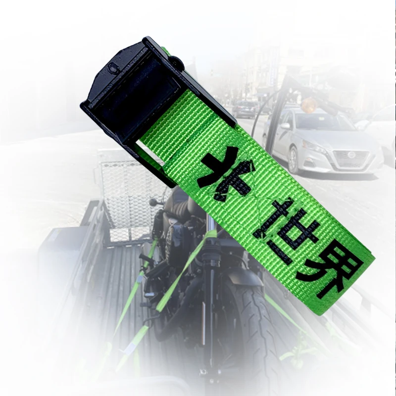 Gacent Factory Custom LOGO Size Competitive Cheap Rice Rachet Ratchet Tie Down Lashing Load Strap for Cargo