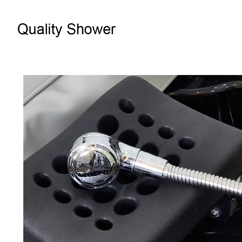 Electronic Component Brown Hair Wash Basin Spa With Hitter Salon Korea Massage Bed