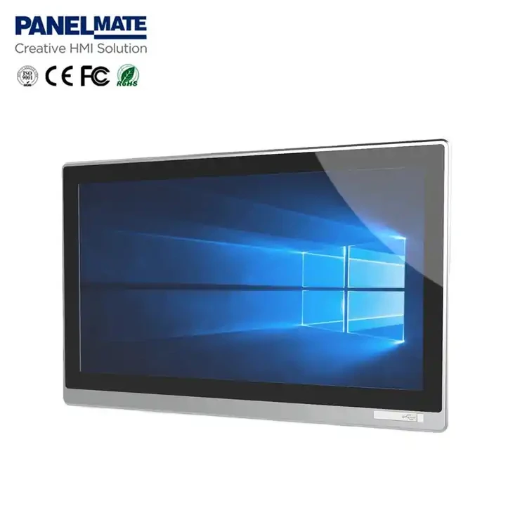 Medical Equipment 15.6 Inch Touchscreen Industrial Monitor IP65 Resistive Touch Panel Front Waterproof HD Panel PC Display