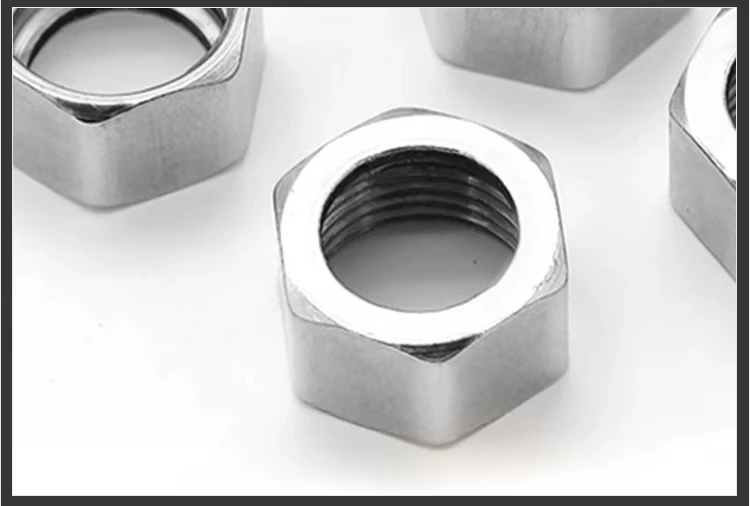 30X13 SS410 Hex Flange Stainless Steel Self Locking Hex Nut for Bolts