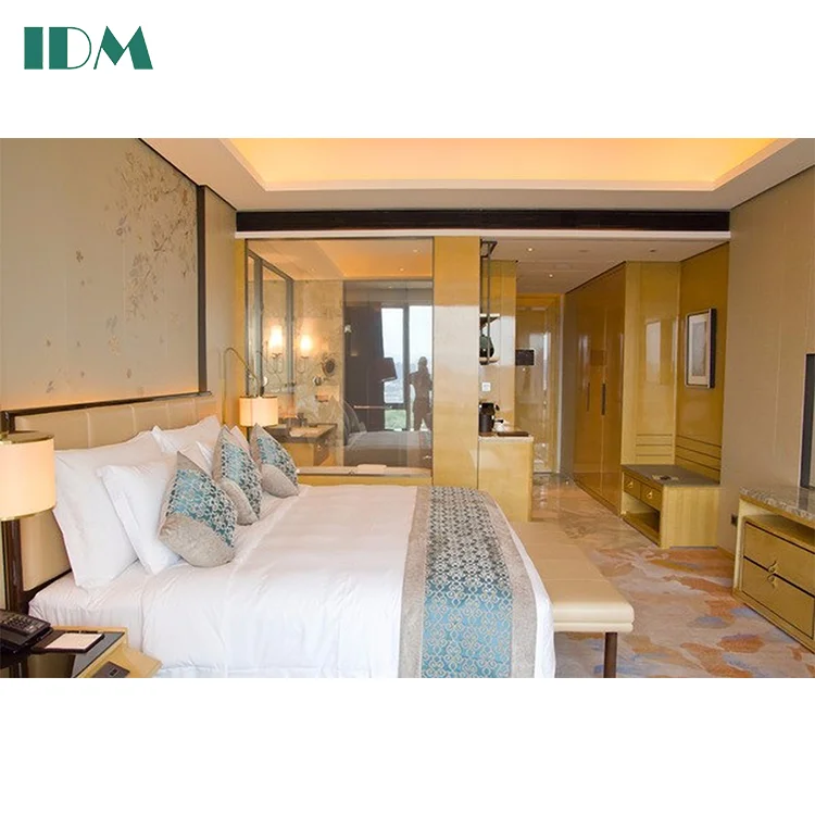 IDM-XY03 Fuzhou Taihe kempinski Hotel Bed Room Furniture Modern 5 Star Hotel