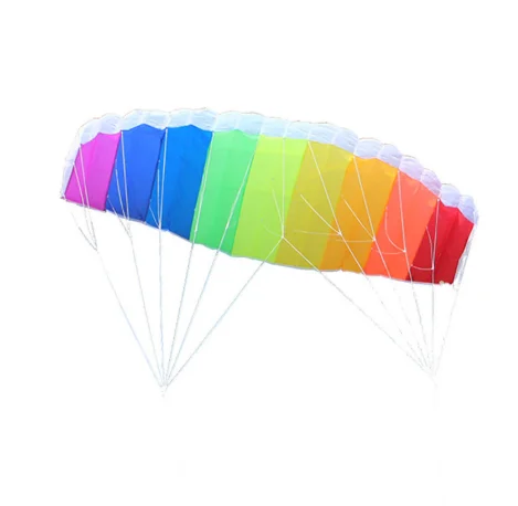 High quality Chinese manufacturer inflatable 2.5 beach outdoor 3D rainbow kite