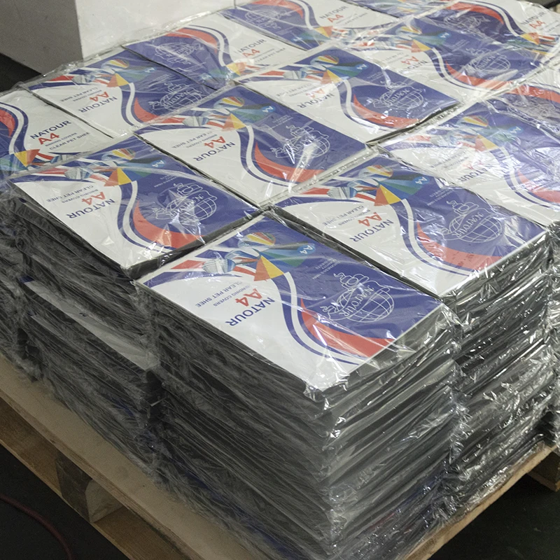 Wholesale A3 A4 Size Clear PVC Binding Cover Sheet For Note Book Cover