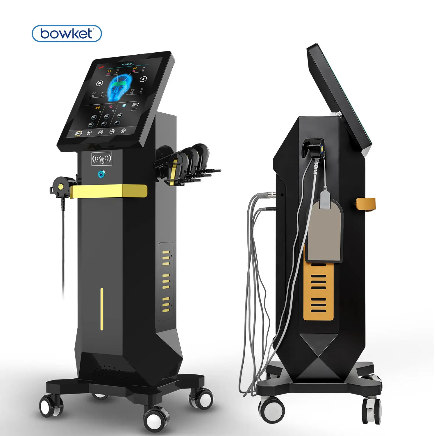 Bowket Rf Facial Anti Aging Care Machine Spa Equipment Emsrf Facial Lifting Wrinkles Remover Beauty Device