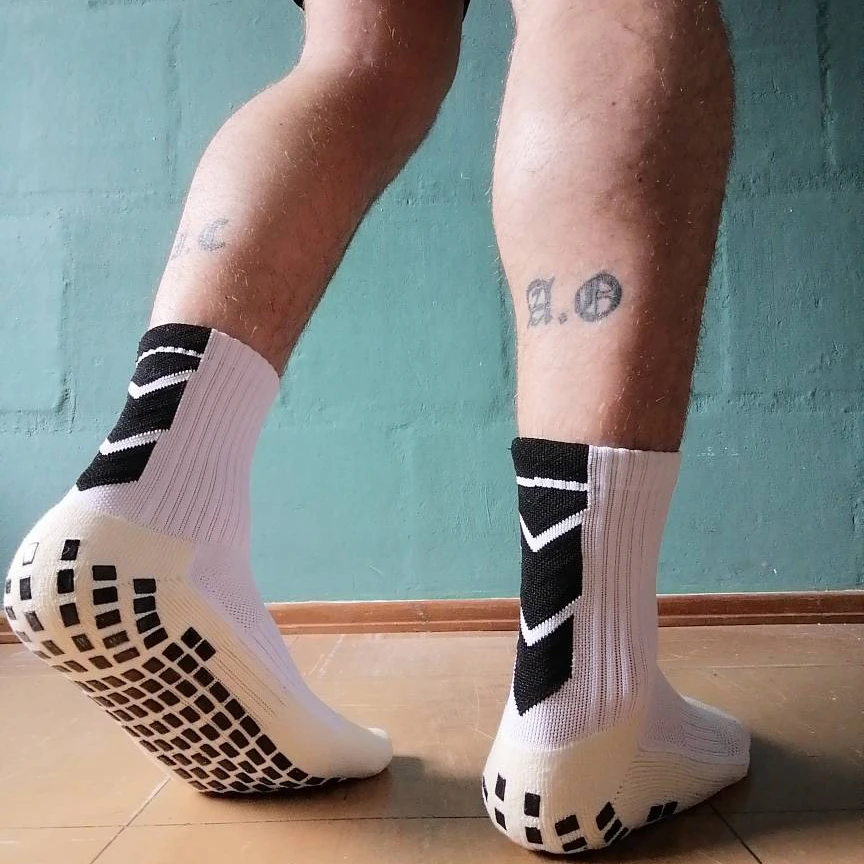 Outdoor Towel Bottom Dripping Anti-slip Grip Football Socks crew football socks grip sports rubber socks