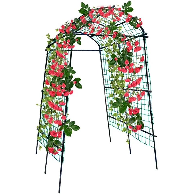 Outdoor Garden Decor Arbor Arch Trellis for Climbing Plants