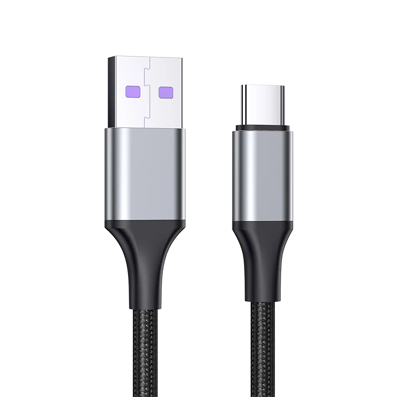 
Wholesale Price Top Quality 1m Super Flexible Grey Colored Fast Charging Data Type C Micro USB Cable For Android Shopping Online 
