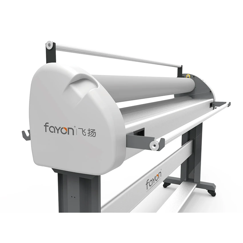 W Pure manual cold laminating machine roll to roll self-adhensive laminator