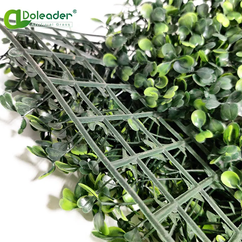 High Quality Red Color 40*60cm Artificial Plant Sheet/ Artificial Plant Wall For Outdoor Garden Wall decoration