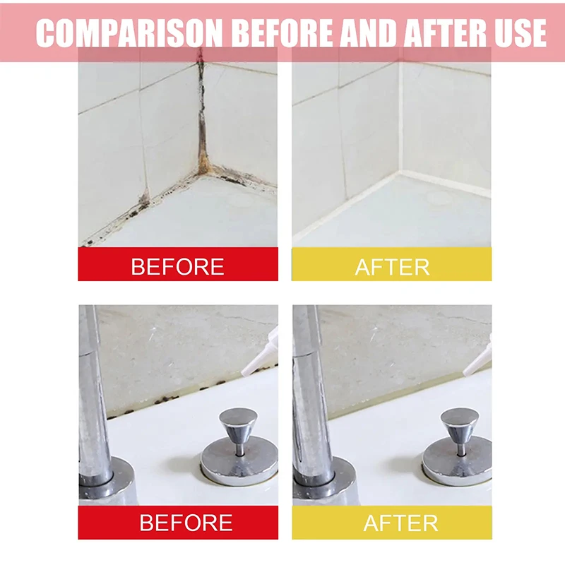 Wall Tile Gap Mould Stain Remover Kitchen Fridge Mold Mildew Remover Gel