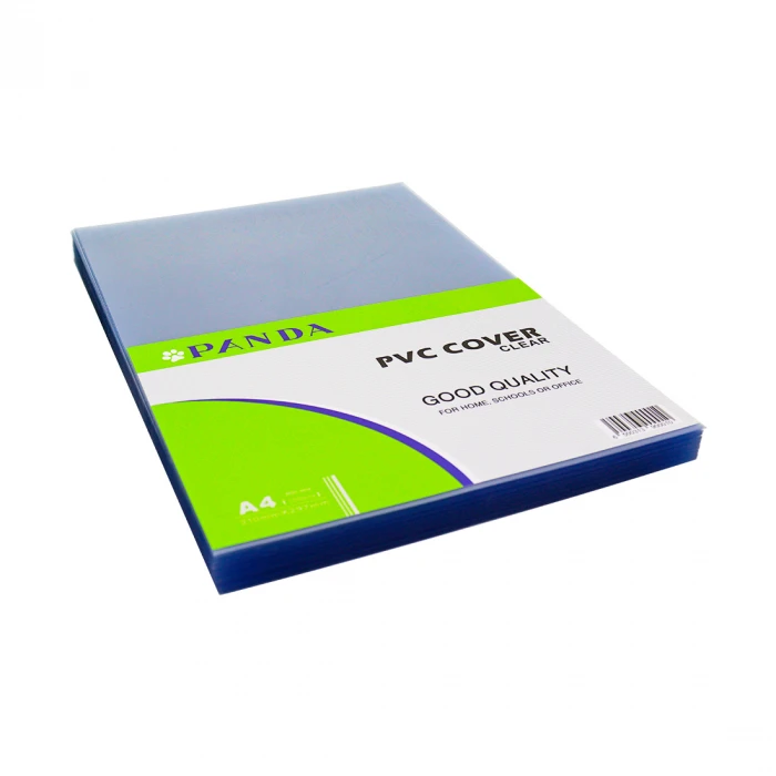 High Quality Durable A3 A4 250 Micron Clear Colored PVC Binding Covers Rigid Sheet