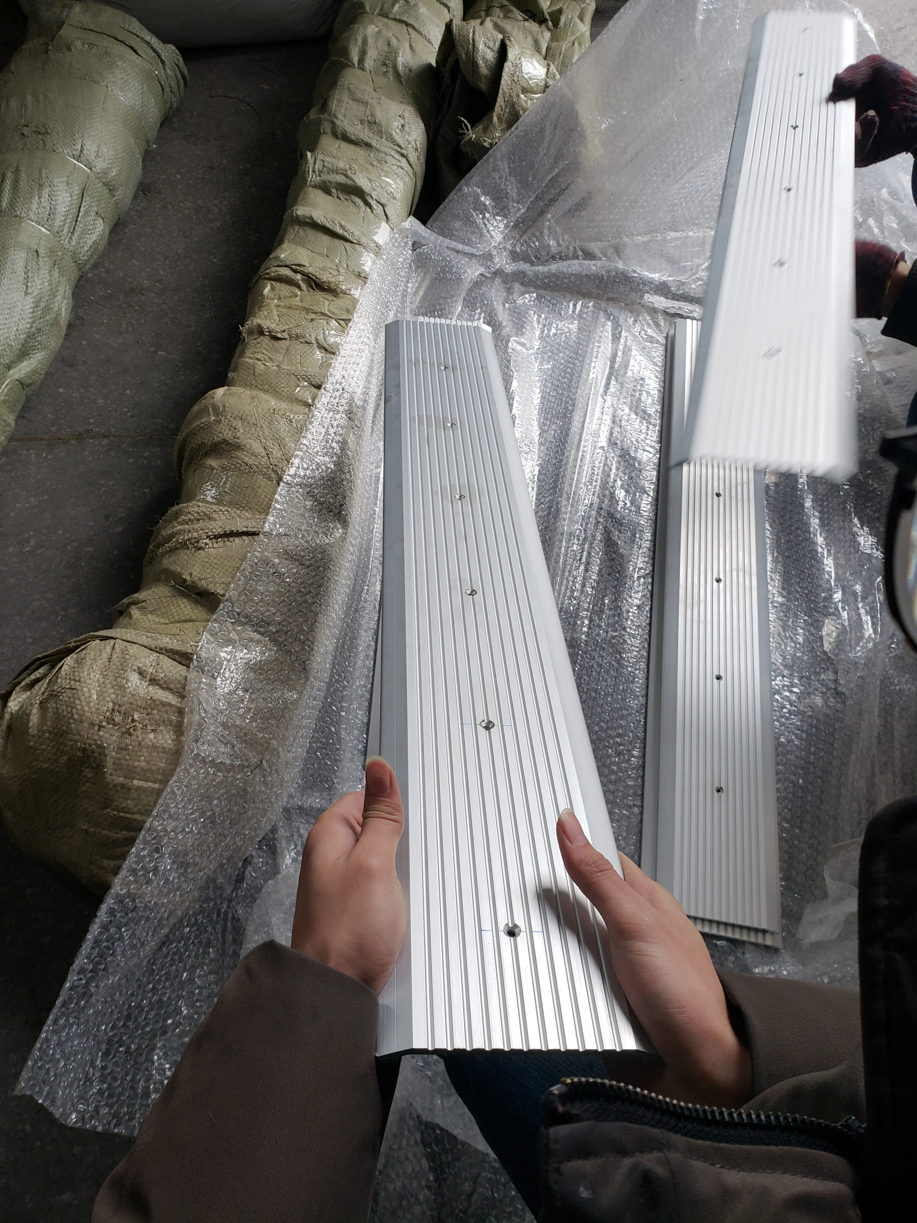 ADA Compliant Aluminium Door Threshold Plates Door Sill