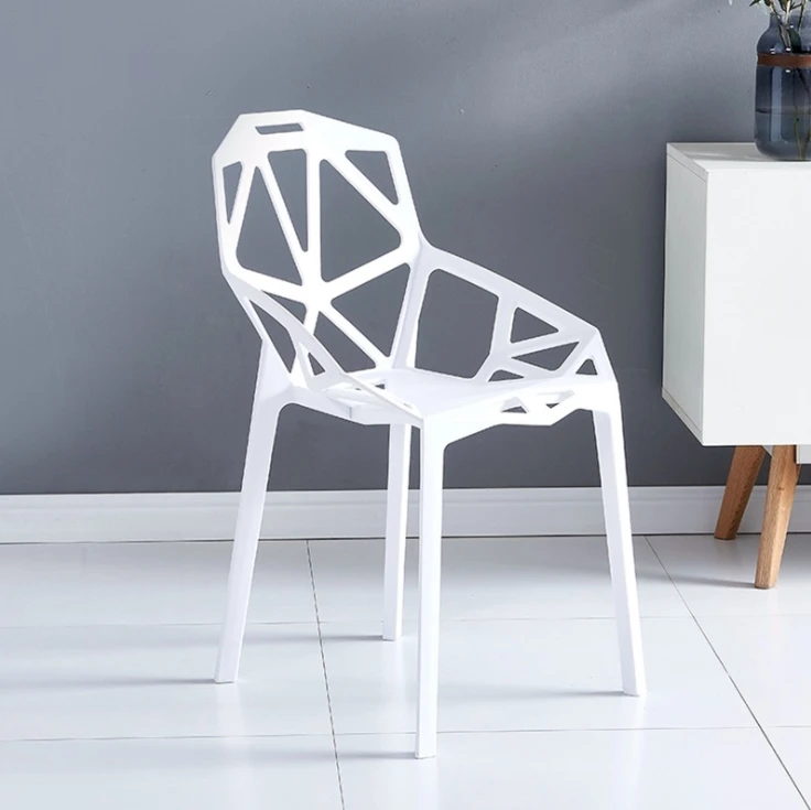 Modern Stackable Outdoor Artist Garden Plastic Chair Outdoor Furniture
