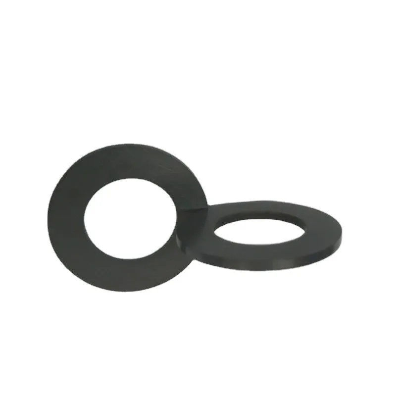 Custom black zirconia ceramic seal ring industrial ceramic parts