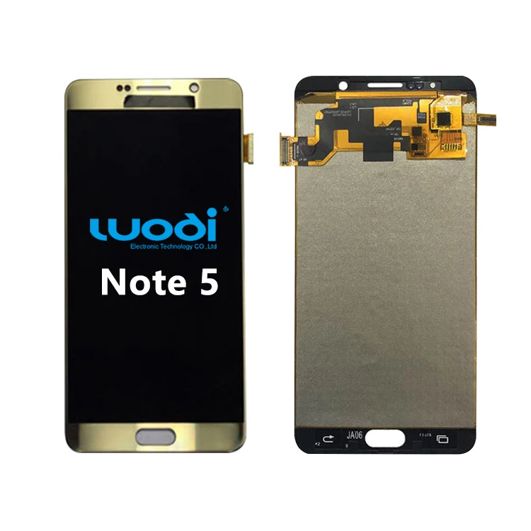 Wholesale Super amoled OLED lcd N5 Display For Samsung Galaxy note5 Lcd With Touch Screen Digitizer