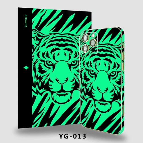 New Arrival Luminous Mobile Skin Sticker 180*120mm PVC Film For Cutting Machine Phone Back Sticker