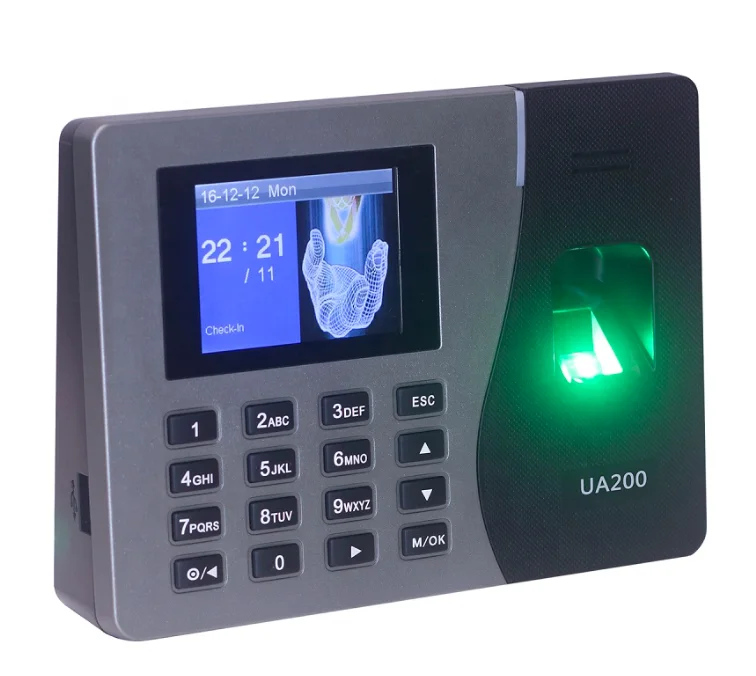 
Fingerprint attendance excel backup battery UA200 