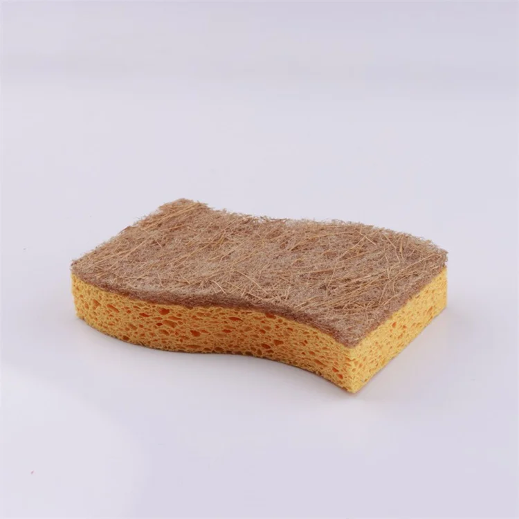 Biodegradable cleaning sponges polyester with sand cellulose sponge pure cellulose sponge