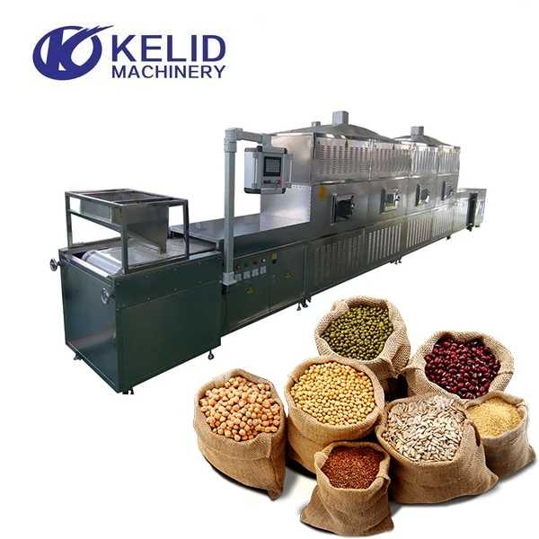 Peanut Bean Microwave Roasting Drying Machine