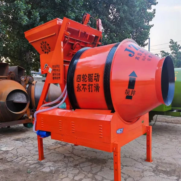 Diesel/electric Concrete Mixer Ce Petrol Concrete Mixer In  Concrete Mixer