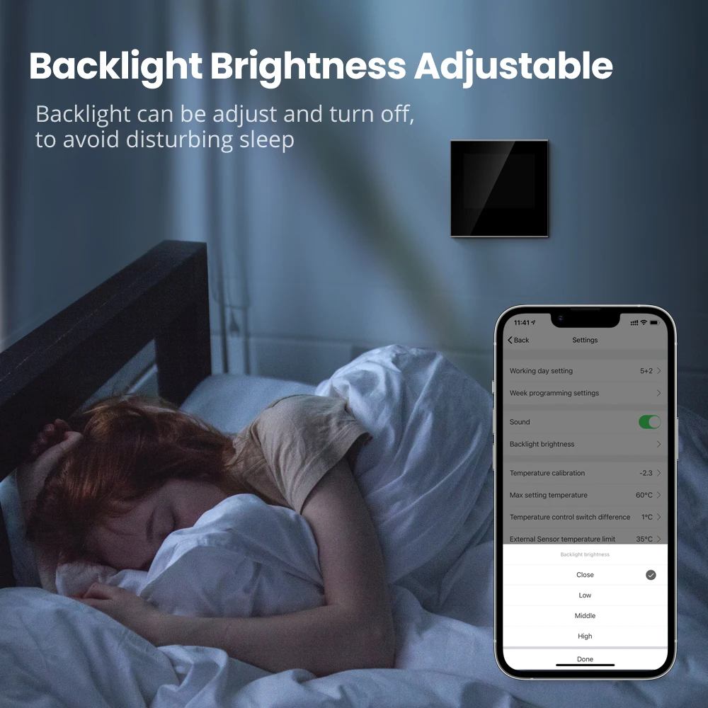 Профессиональный производитель Avatto 16A/3A Tuya Smart Zigbee 3 0 Цифровой Электрический термостат