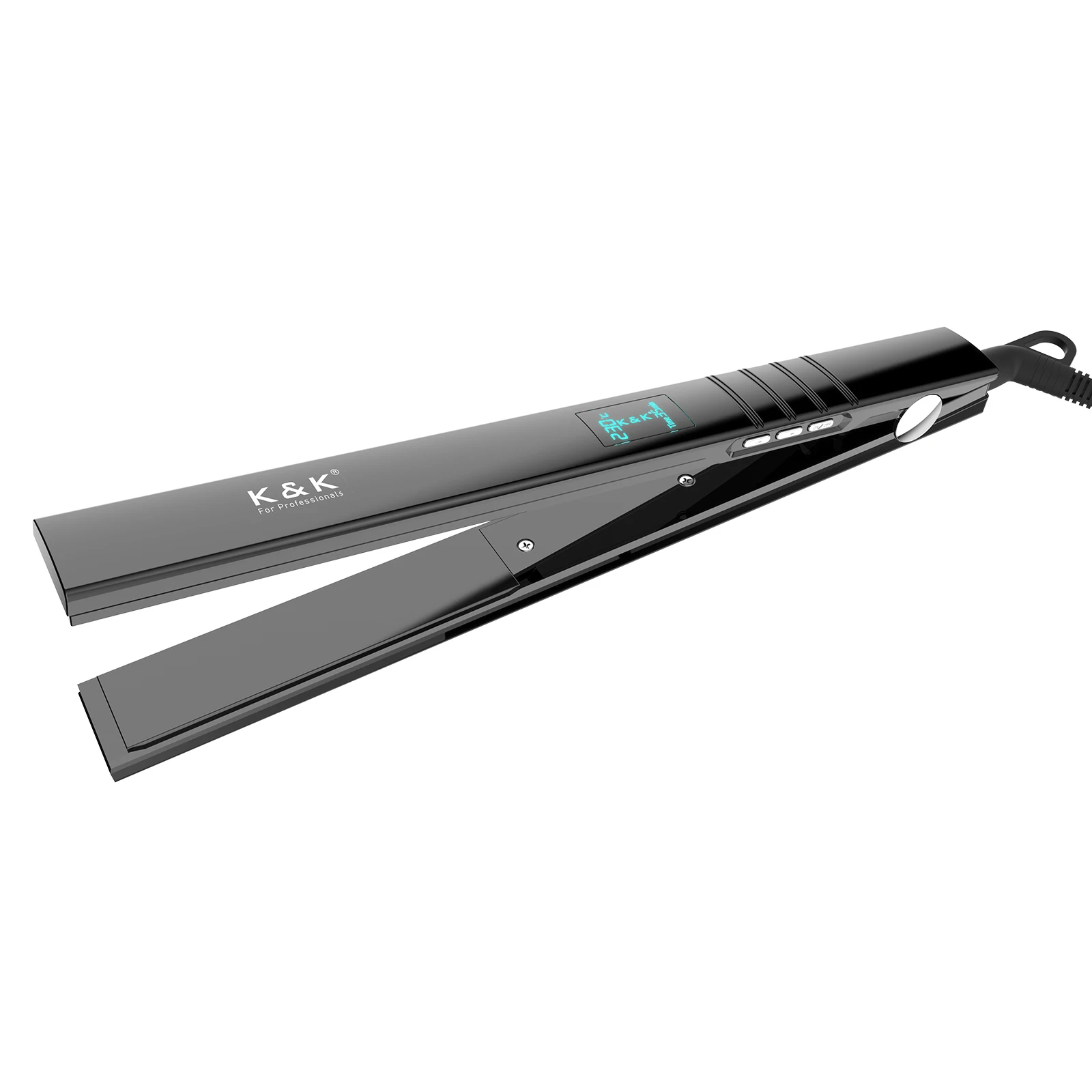 Professional Ceramic Hair Straightener Fashion Design Titanium Floating Plates Flat Iron with Custom Logo