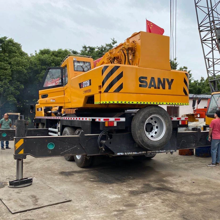 2017 Year Truck Cranes Sany Used 70 Ton Crane Ton STC750 Used Cranes For Sale