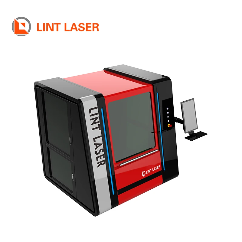 Mini Fiber laser cutter enclosed machine 6060 6090 1500w 2000w steel plate galvanized sheet cut 1390 1515 factory price