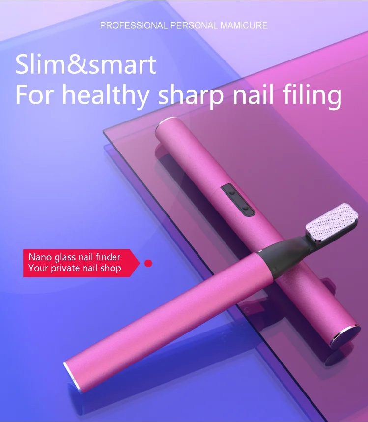 Bview Tools New Style Hign Frequency Portable Electric Nano Nail Manicure Polisher