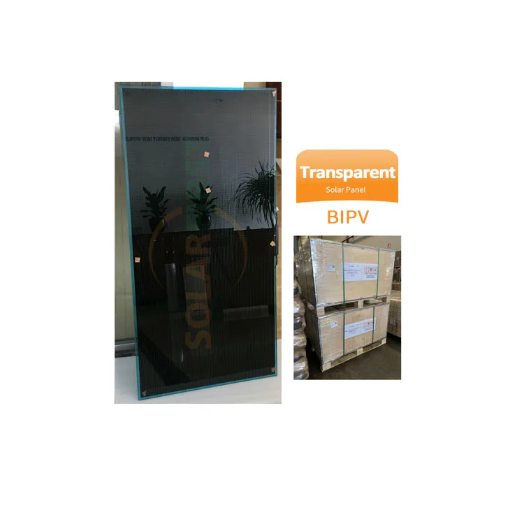 Solar Cell Photovoltaic Transparency Thin Transparent Solar Panel Film For Window