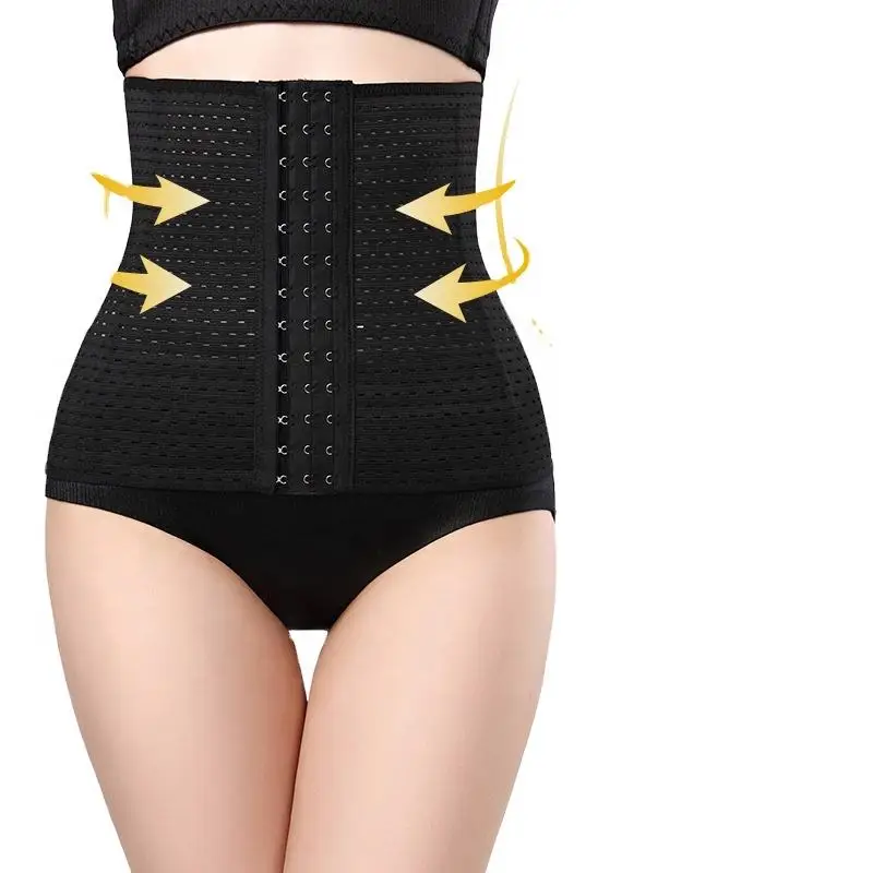 Top 10 trending products girdles colombianas spandex fabric shantou abdominal binder waist belt girdle women shapewear