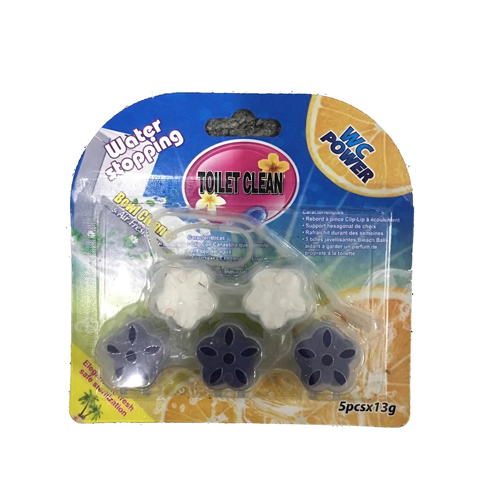 Factory supplier durable usage scented auto toilet bowl air freshener