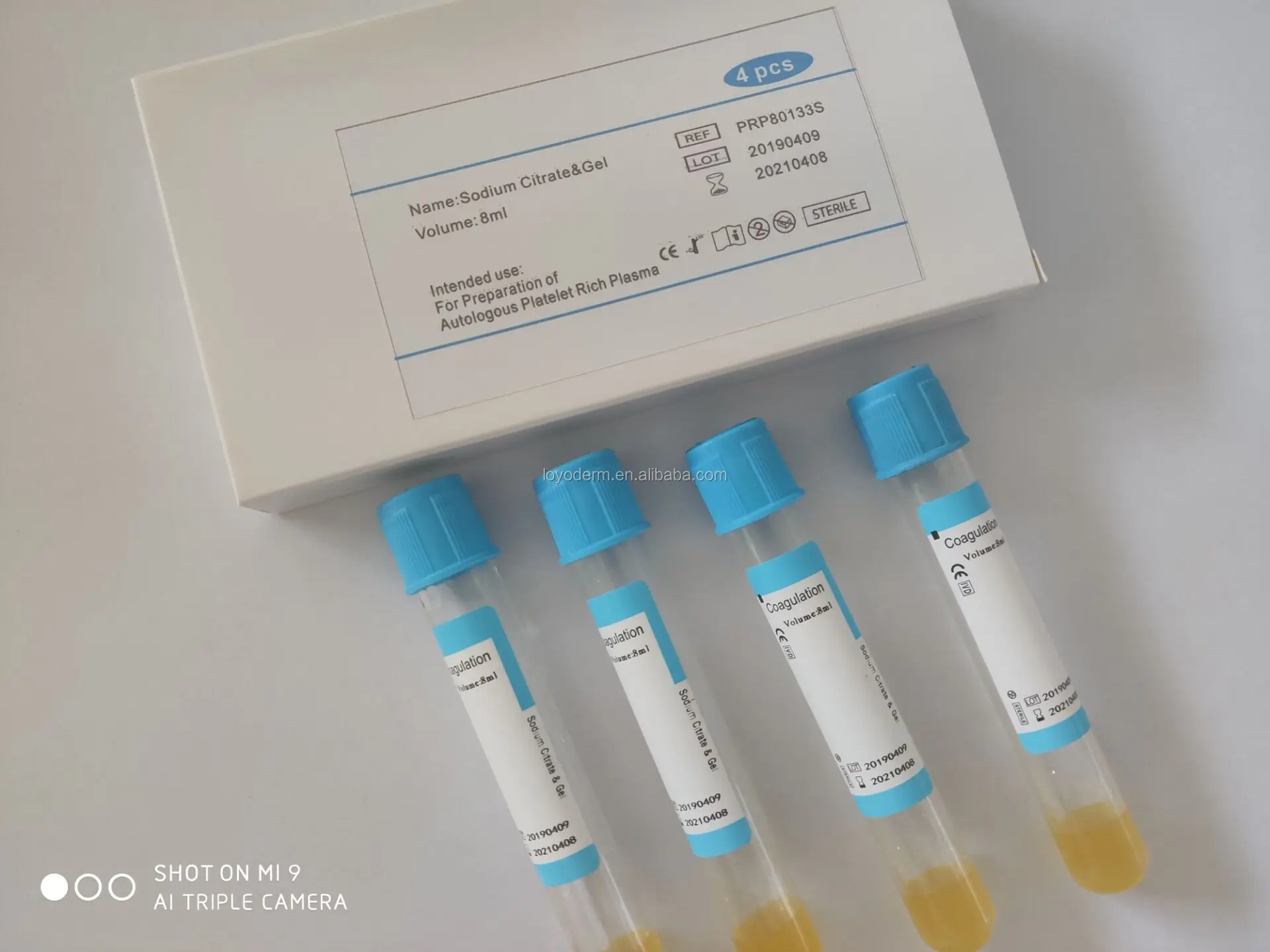  10 мл prp тюбики 15 Prp Vacutainer тюбик с ACD гелем цитрата