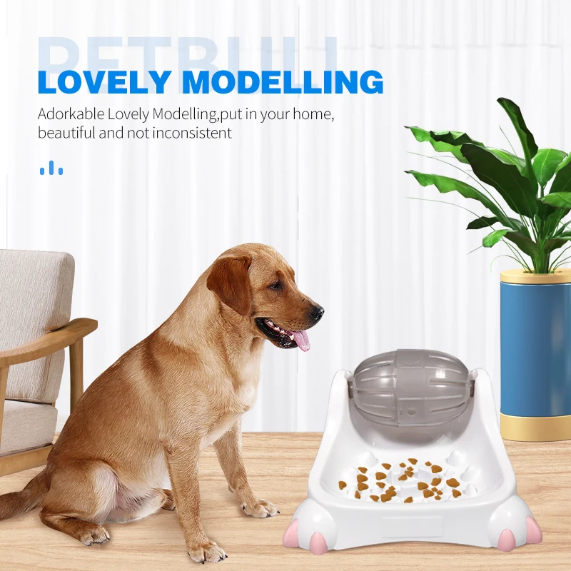 
Patent Products Free Sample Pet Supplies Wholesale Pet Bowls Feeder Cat Dog Slow Feeder Bowl 