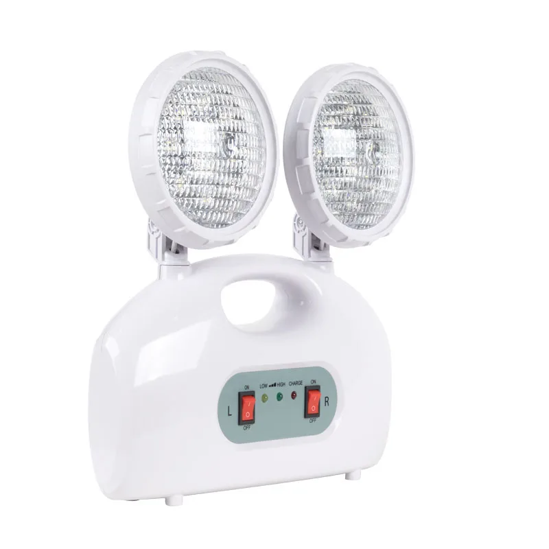 twin spot light emergency and escape emergency light rechargeable