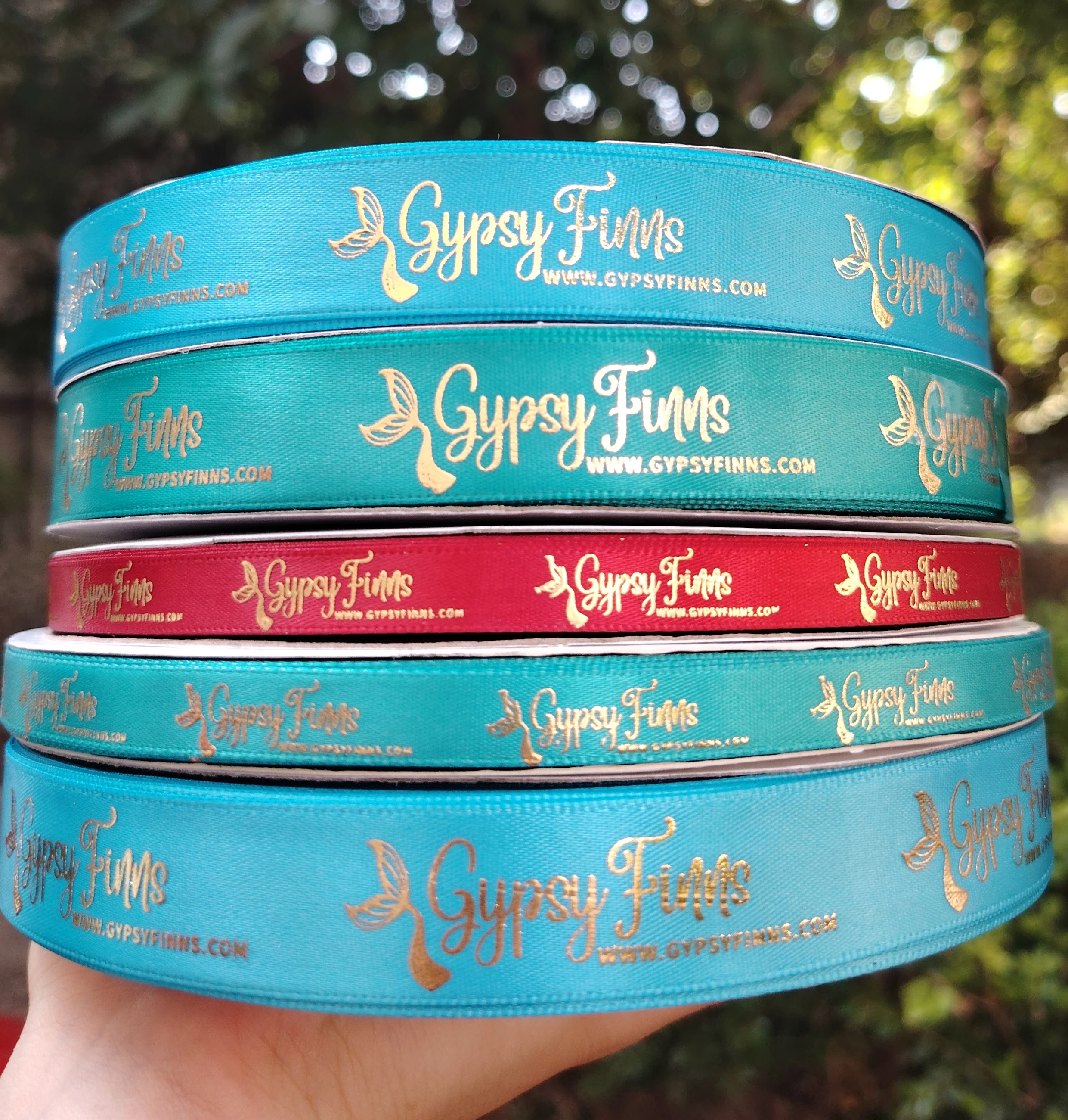 Factory Classic Eternal Love 2.5CM * 38Yards Thread Ribbon Printing Letter Ribbon Roll Ribbon for bouquet gift packaging