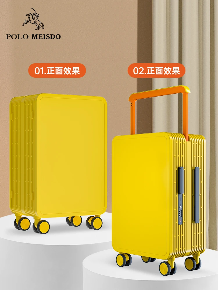 New design colorful wide trolley suitcase PC luxury travel luggage with spinner wheel