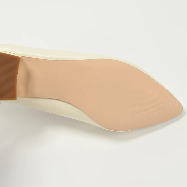 fashion nude ballet flats shoe nude pump women flat shoes ladies